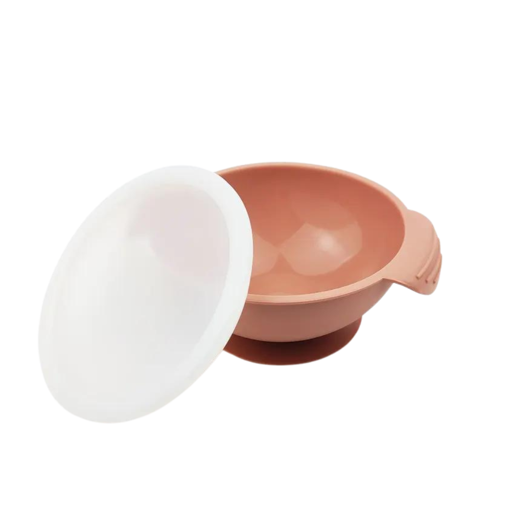 Handled Bowl con tapa y succión