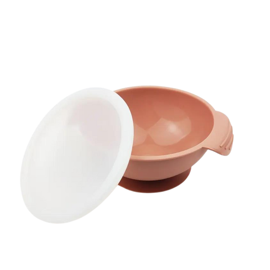 Handled Bowl con tapa y succión