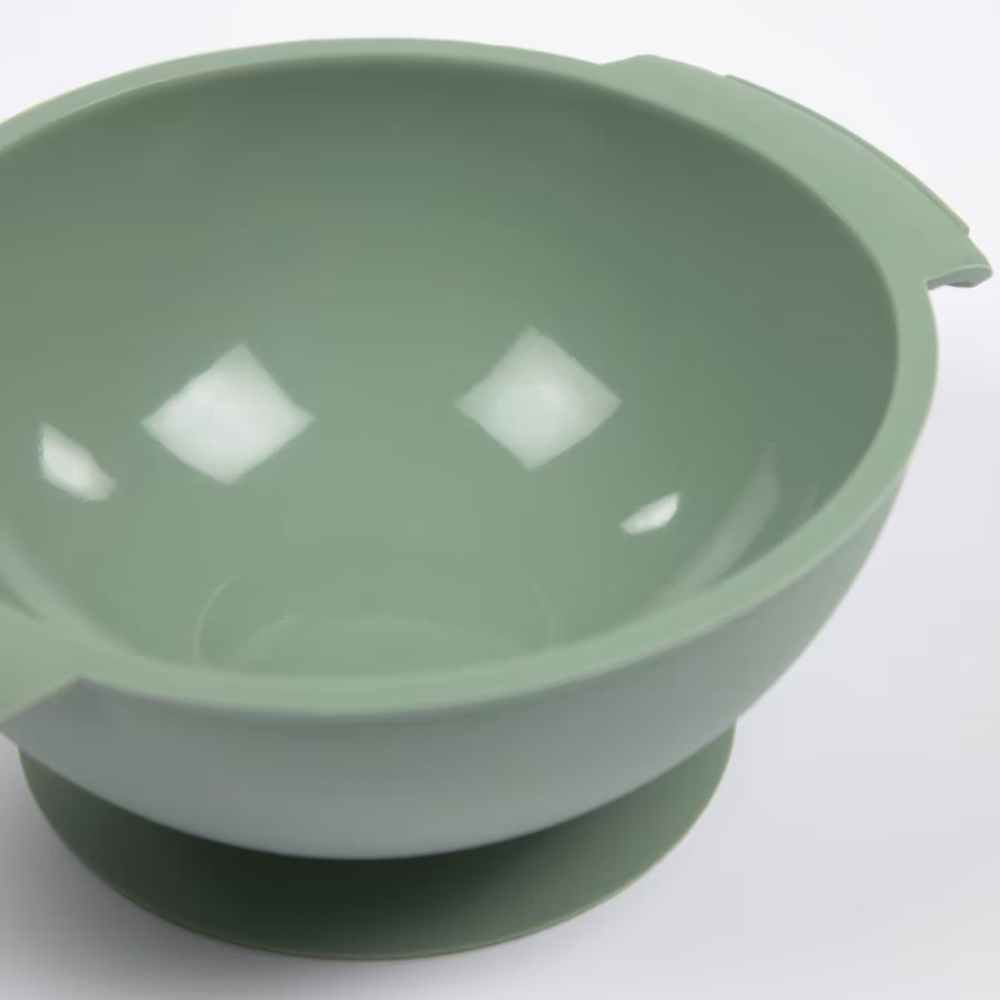 Handled Bowl con tapa y succión