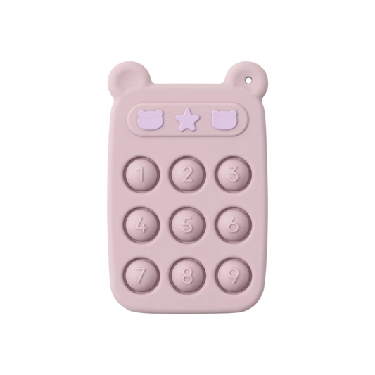 Mordedor Teléfono Osito/Pop it Multisensorial