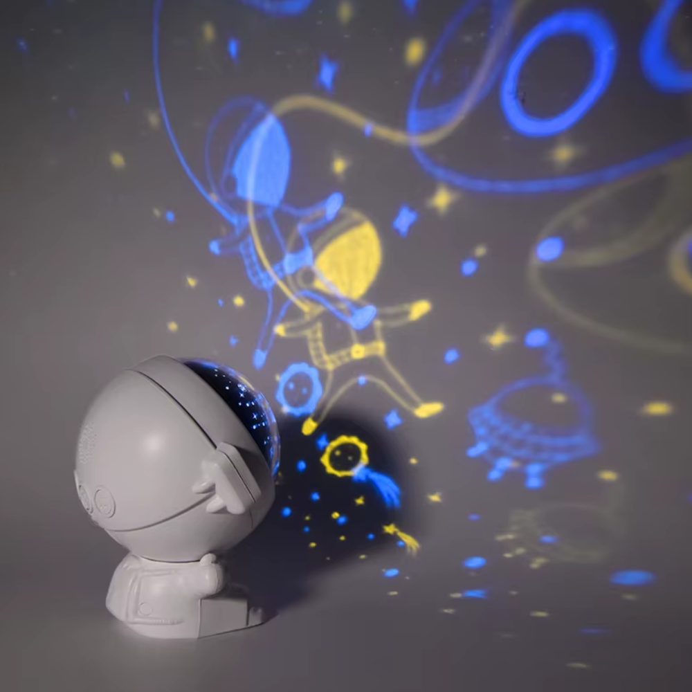Lámpara Proyector Astronauta - Blanco