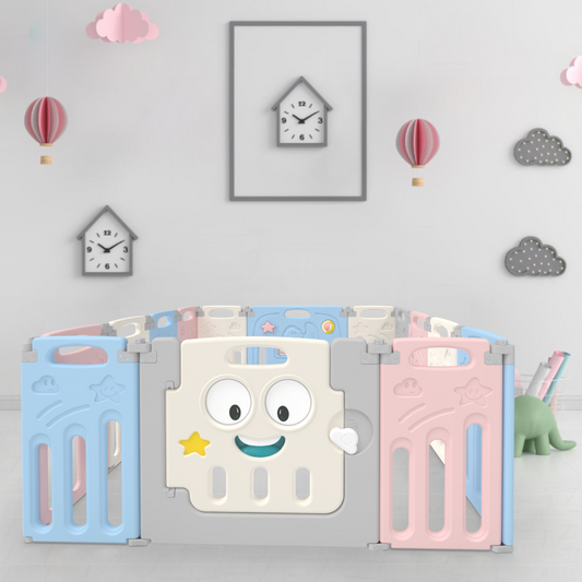 Corral plegable Happy Star 14 paneles