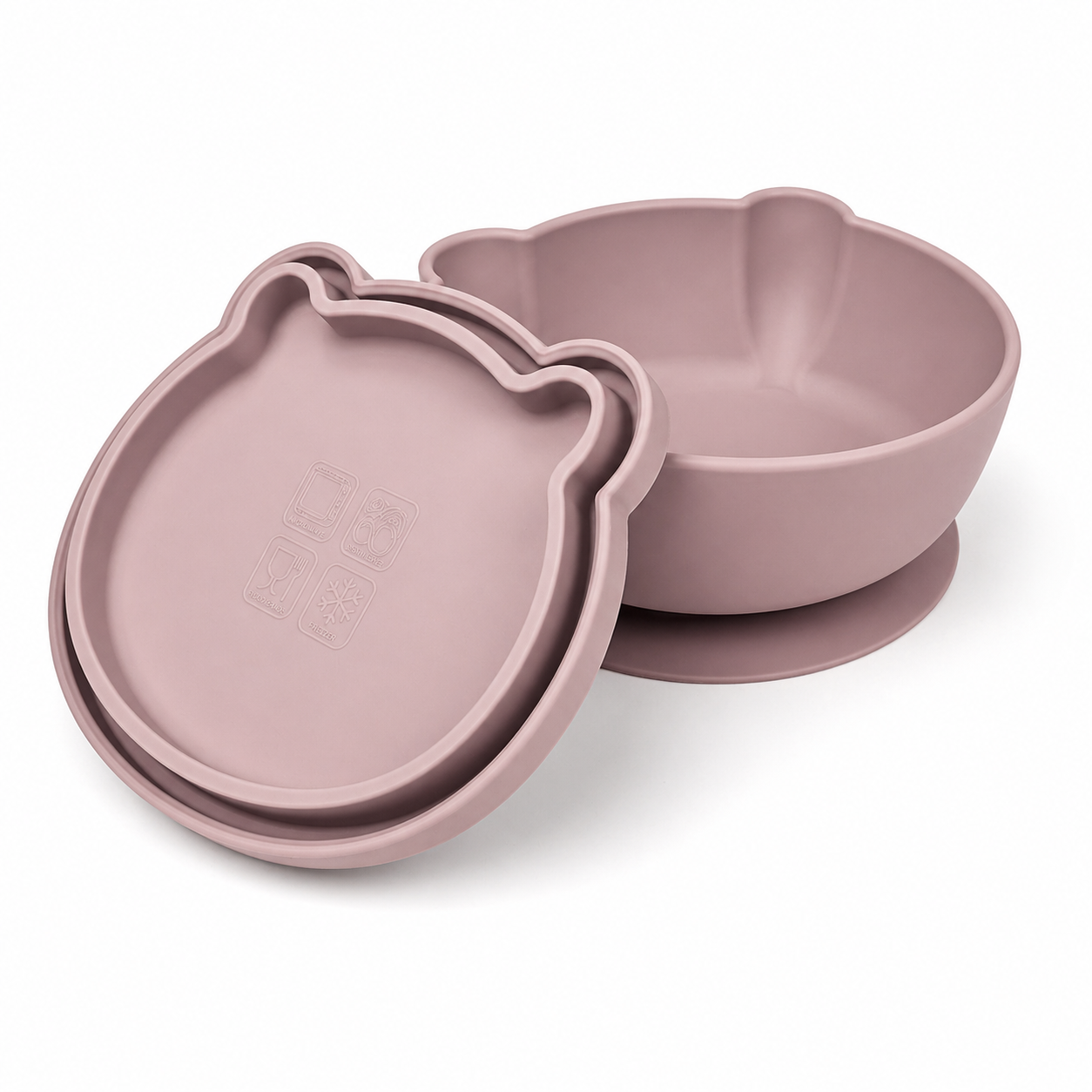 Bear Bowl con tapa y succión