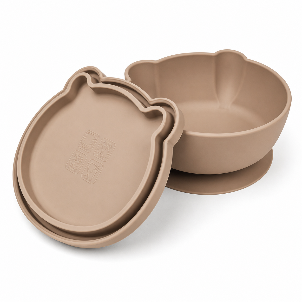 Bear Bowl con tapa y succión
