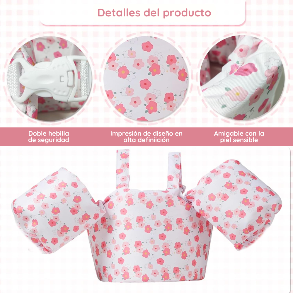 Toddler Chaleco/Floaties Wings (2-6A)