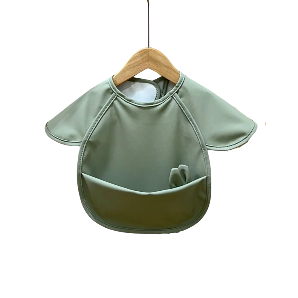 Babero Impermeable Ruffle Sin Mangas (6 meses a 3 años)