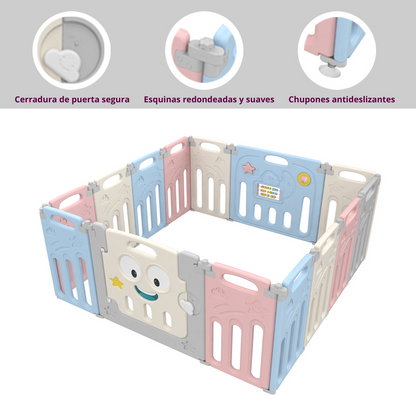 Corral plegable Happy Star 14 paneles