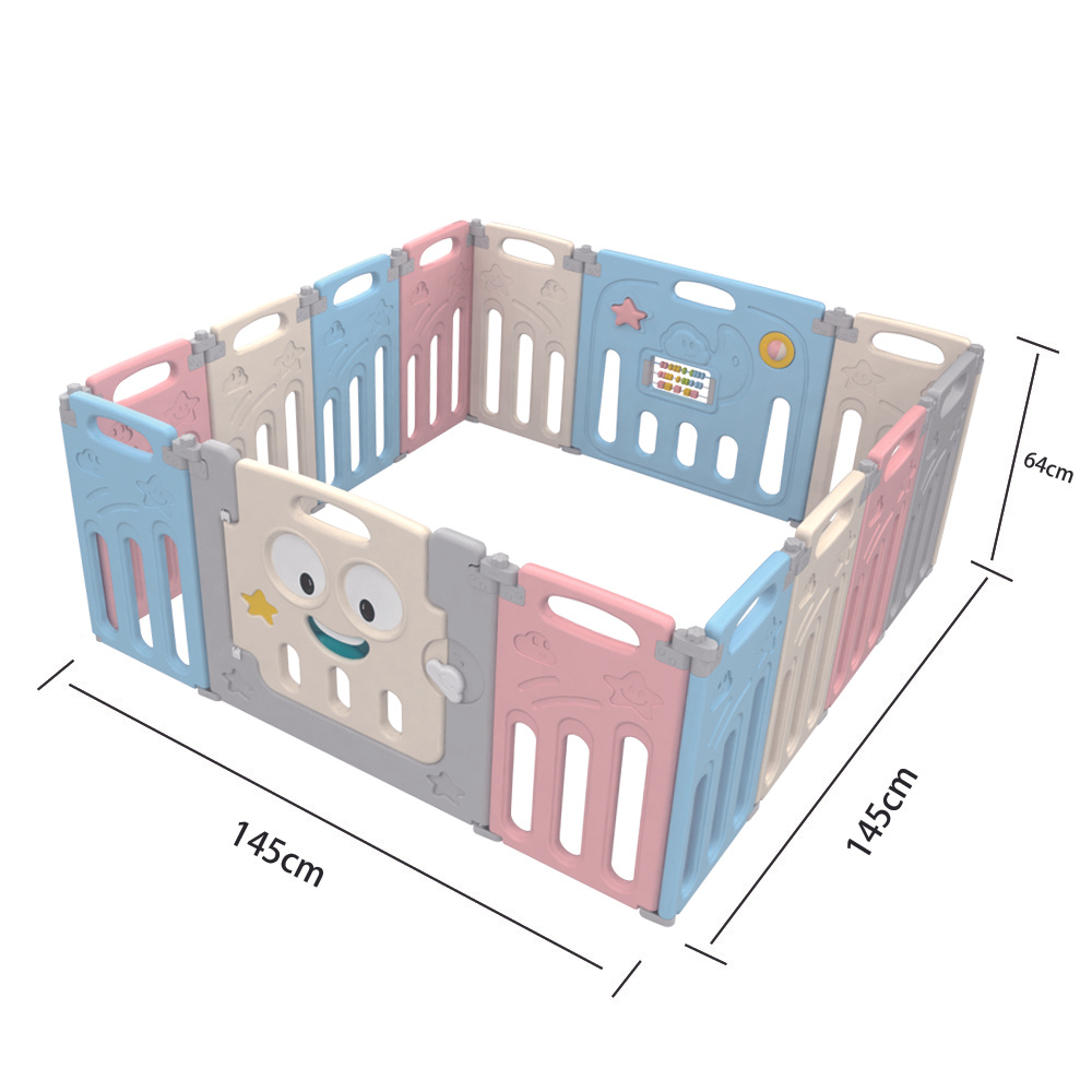 Corral plegable Happy Star 14 paneles