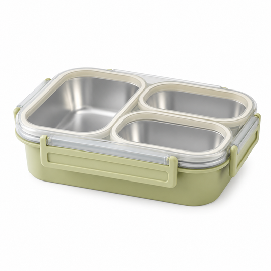 Lunch Box 3-section acero inoxidable (850ml)
