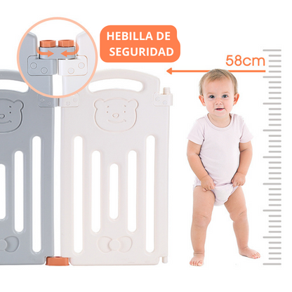 Corralito plegable 18 paneles - Bear Bub