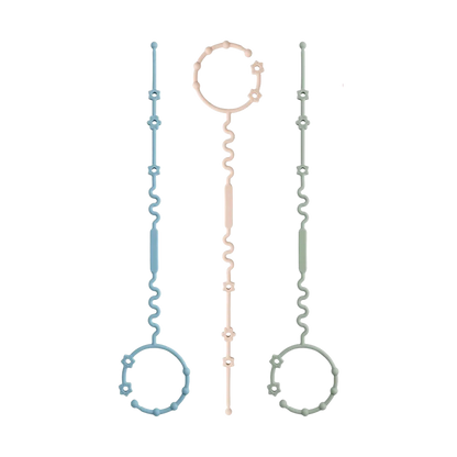 Set x3 Cadenas Anti-caída Snowflake