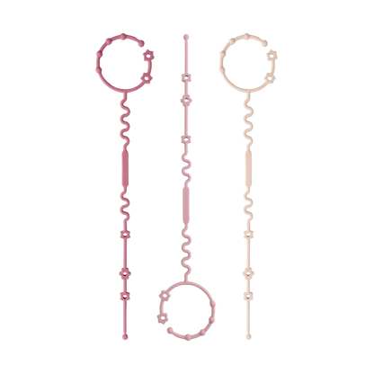 Set x3 Cadenas Anti-caída Snowflake