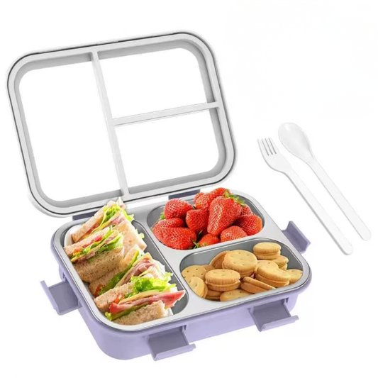 Lunch Box 3-section acero inoxidable (850ml)