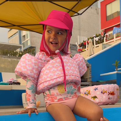 Gorro de piscina/playa lycra UPF50+ (2-6A)