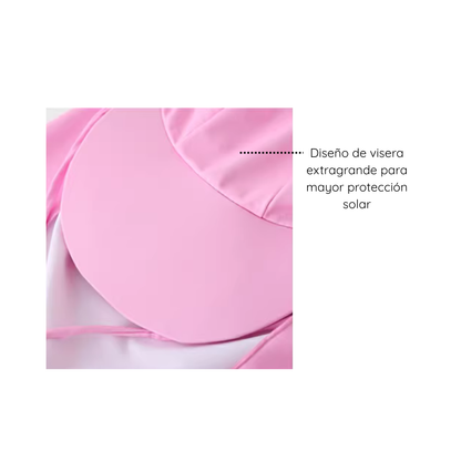 Gorro de piscina/playa lycra UPF50+ (2-6A)