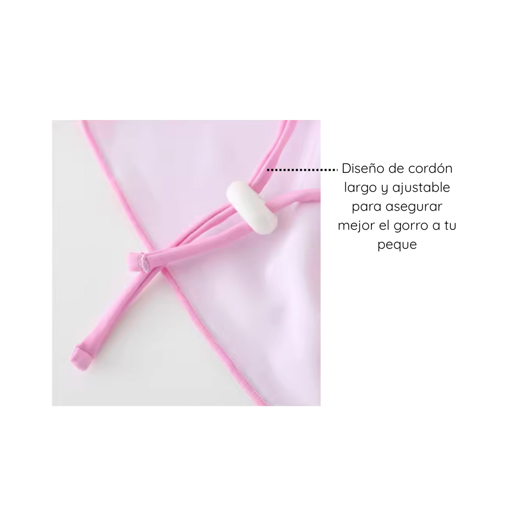 Gorro de piscina/playa lycra UPF50+ (2-6A)