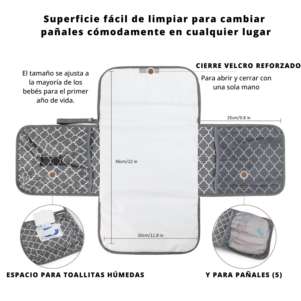 Cambiador impermeable