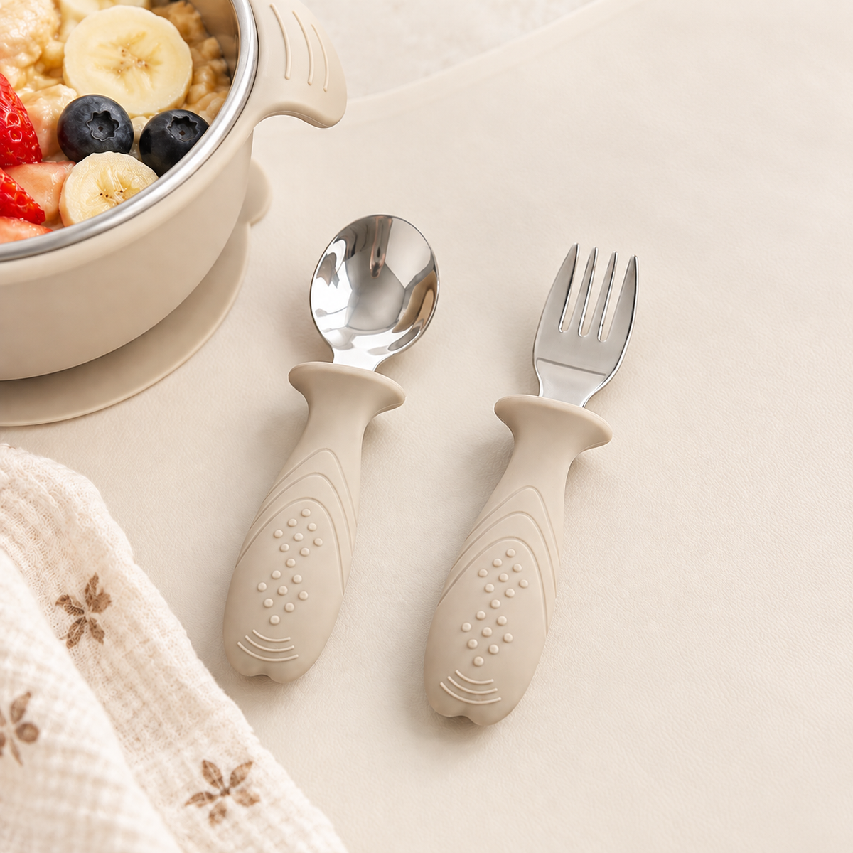 Set de cubiertos (12cm) · x2