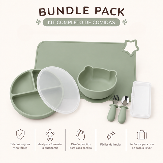 Bundle Hora de Comer · Silicona · x5