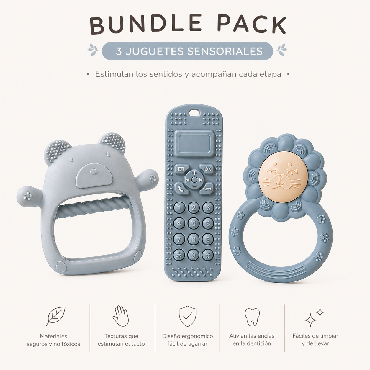 Bundle Pack Juguetes Multisensoriales · x3