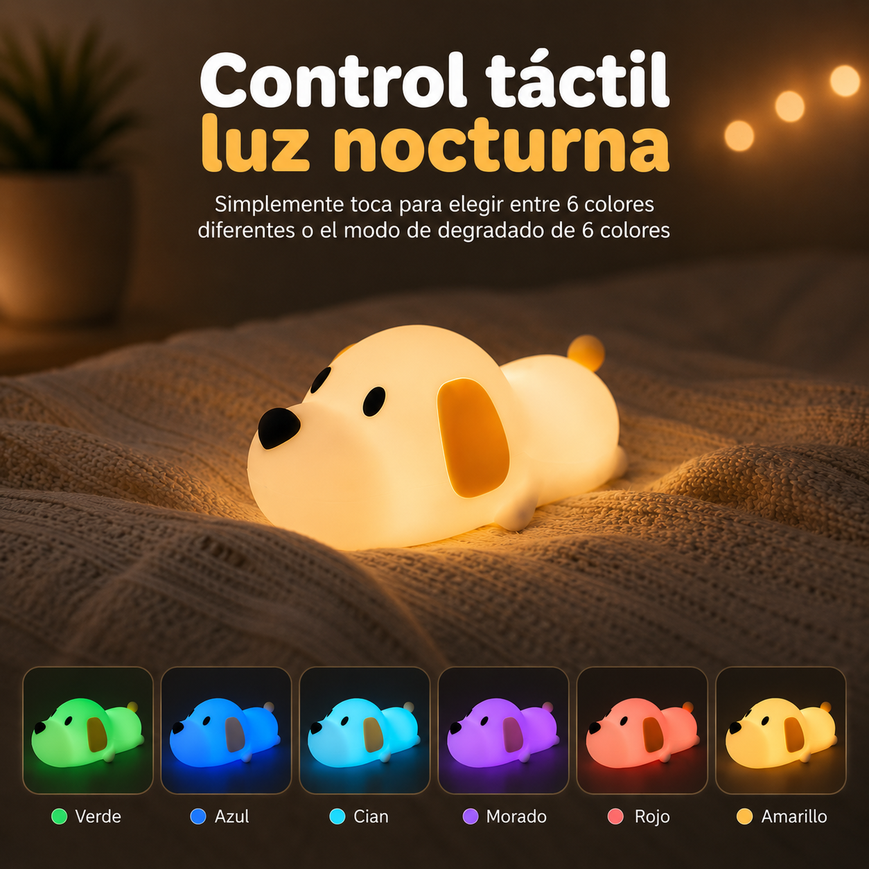 Lámpara Puppy (Recargable)