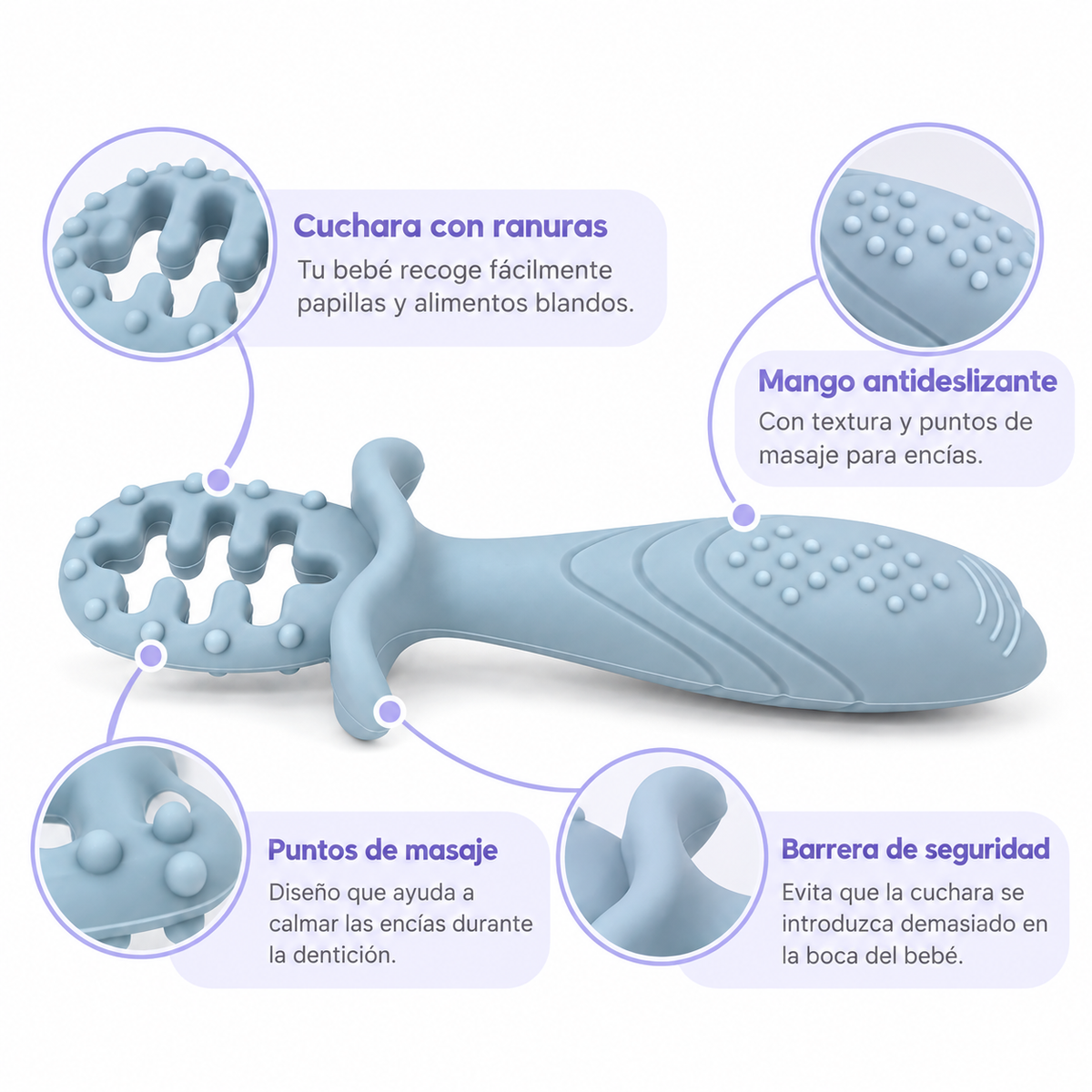 Set de pre-cucharas · x3