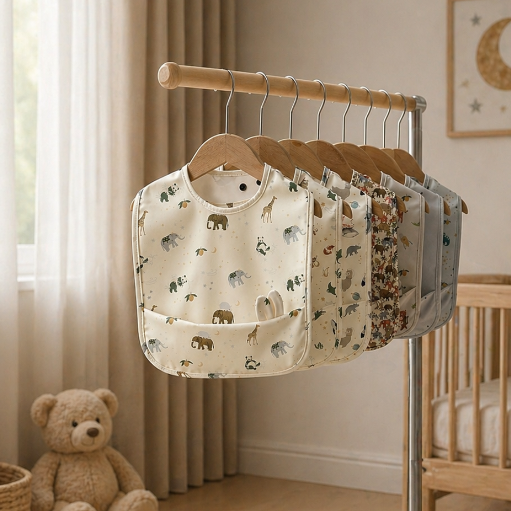 Babero Impermeable Sin Mangas (6M - 3A)