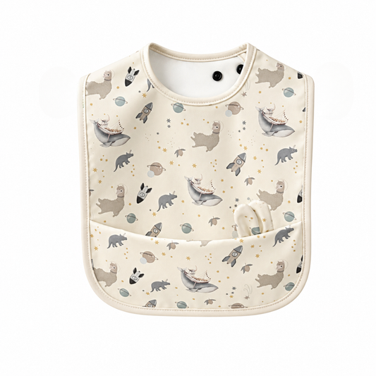 Babero Impermeable Sin Mangas (6M - 3A)