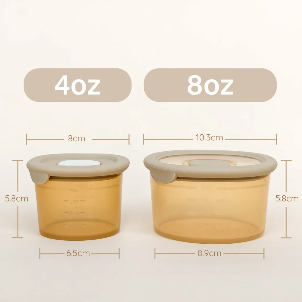 Contenedor 8onz + tapa snack anti-caída