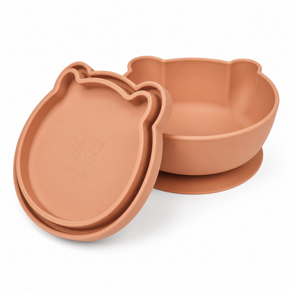 Bear Bowl con tapa y succión