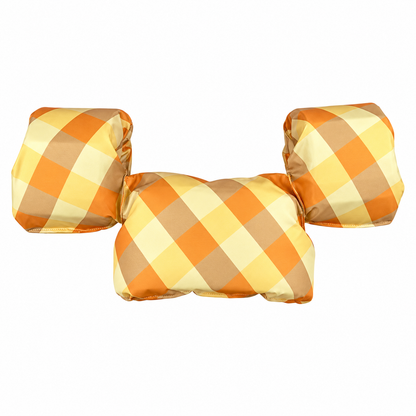 Chaleco Flotador con Mangas Gingham (2-6A)