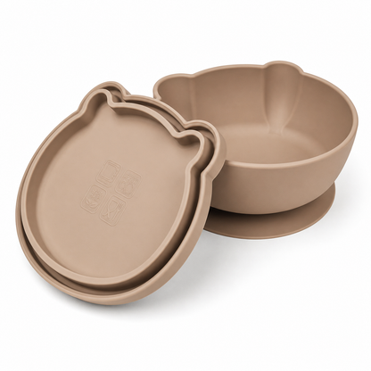 Bear Bowl con tapa y succión