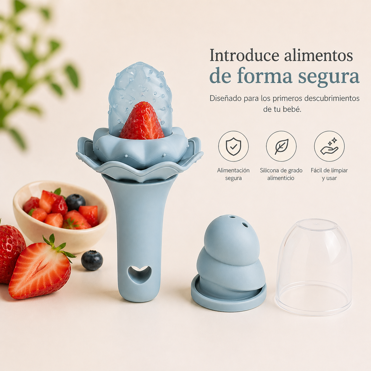 Alimentador/Sonajero Ice cream